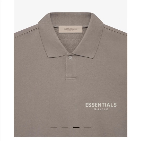 Fear of God Essentials Mens Long sleeve Polo - Picture 1 of 5